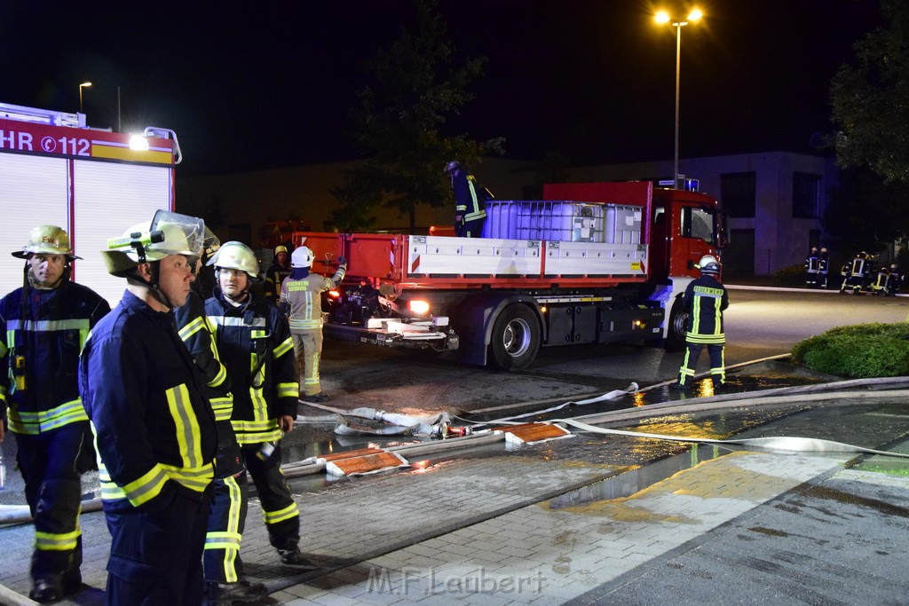Grossbrand Halle Troisdorf Kriegsdorf Junkersring P693.JPG - Miklos Laubert